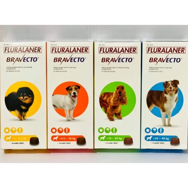 Bravecto chewable for Dogs pet locations Lazada PH