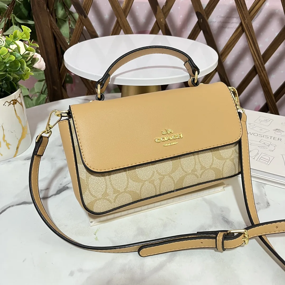 Share more than 128 coach leather messenger bag super hot kidsdream