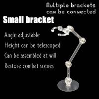 10 Pcs Doll Stands Figure Display Bracket Action Base For 1144 SHF Saint Sic Robot Model Effect Stage Act Suit