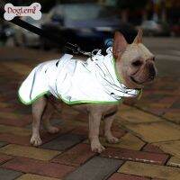 [COD] dog clothes reflective cloak medium and large dogs windproof rainproof outdoor jacket pet night coat