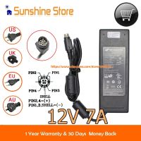 อะแดปเตอร์แปลงไฟ12V 7A 84W ของแท้ FSP FSP084-DIBAN2 FSP084-DMCA1สีดำ4ตัวชาร์จแล็ปท็อปหัวเข็ม