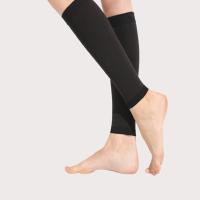 Prevent Calf Varicose Veins Compression Sock Grade One Pressure Treat Varicose Leg Women Slim Socks Black Flesh-colored