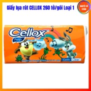 Khăn Giấy CELLOX Siêu Dai Mịn 260 Tờ 3 Lớp - NGUYET VU STORE