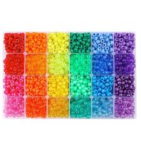 2880Pcs 9Mm Round Imitation Pearl Beads Mix Colors Loose Bead Sewing Garments Accessories DIY Jewelry Embellishment