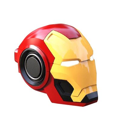 Transformers Iron Man Bluetooth Speakers Hifi Mini Creative Portable with Light Up LED Wireless Stereo Easy Setting Pairing Wireless and Bluetooth Spe