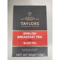 ⚡ Taylors English Breakfast Tea ชาดำ ชนิดซอง 50 g.  ⚡