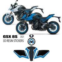 ┇ For SUZUKI GSX-8S GSX8S GSX 8S 2023 motorcycle accessories 3D Epoxy Resin Sticker protection decal stickers