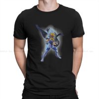 Hyoga Of Cignus Tshirt For Male Saint Seiya Clothing Fashion T Shirt Comfortable