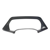 Car Carbon Fiber Interior Dashboard Meter Display Frame Cover Trim for X5 G05 2022