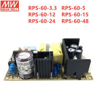 MEAN WELL PCB Type RPS-60 Series Single Output Switching Power Supply RPS-60-3.3512152448V