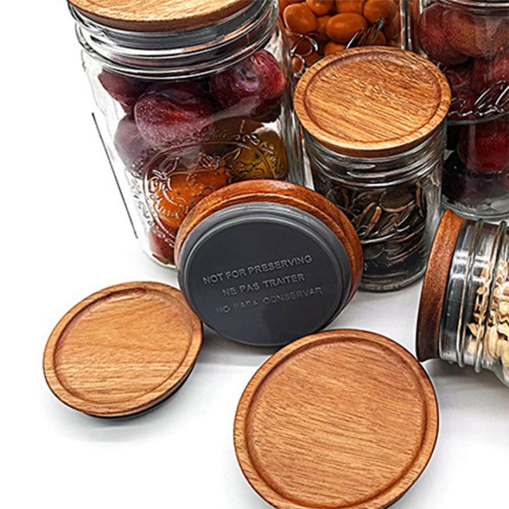 4pcs-regular-mouth-jar-lids-wooden-jar-tops-canning-lids-with-airtight-silicone-seal-for-regular-mouth-jar