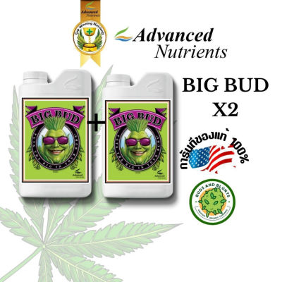 [ready stock][พร้อมส่ง] ปุ๋ย Big bud ปุ๋ยAdvanced Nutrients ขวดแบ่งแพ็คคู่ของแท้100% ปุ๋ยUSA ปุ๋ย ปุ๋ยเร่งดอก ปุ๋ยทำดอกใหญ่มีบริการเก็บเงินปลายทาง