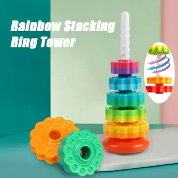 Tetra Tower Game – Rainbows & Rocks