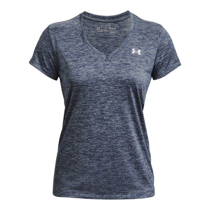 under-armour-ua-womens-tech-twist-v-neck-อันเดอร์-อาร์เมอร์-เสื้อออกกำลังกาย-สำหรับผู้หญิง