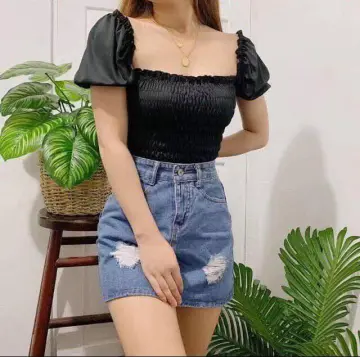 Lazada off shoulder cheap top