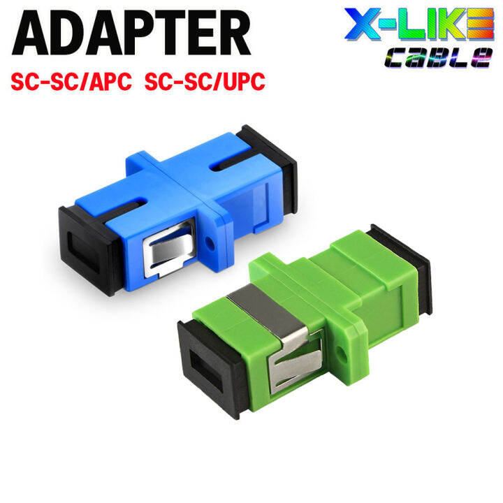 ตัวต่อกลาง Fiber Optic Connector Adapter ต่อสาย ไฟเบอร์ออฟติก อะแดปเตอร ...