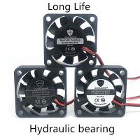 【jw】◇◑✙  2pcs/lots Fluid bearing DC5V 12V 24V 40mm 4cm 40x40x10mm for printer Graphics card Cooling 2pin