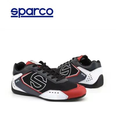 New SPARCO racing shoes leather low for leisure sports cardin car comfortable single shoes for men and women four seasons tide