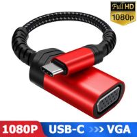 USB 3.1 Type C to HDMI 4K VGA Adapter Splitter Converter Cable for Apple Macbook Pro Air Mini with Thunderbolt 3 port Adapters