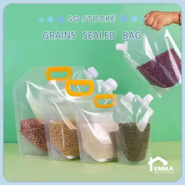 Multigrain Plastic Sealed Bags Pest Prevent Moistureproof Cereal