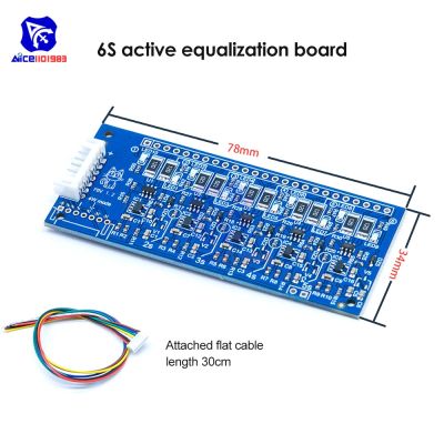 【cw】 6S 16V Board Lithium Titanate Battery Protection 200mA Super Farad Capacitor Equalization Circuit Module ！