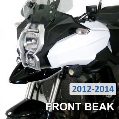 สำหรับ Kawasaki Versys 1000 Versys1000 2012 2013 2014อุปกรณ์เสริมรถจักรยานยนต์สีดำ Fairing Extension ล้อ Extender Cover