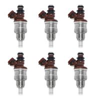 Set(6) Fuel Injectors for 1989-1995 Toyota 4Runner Pickup T100 3VZE 3.0L V6 23250-65020 23209-65020