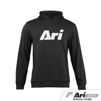 ARI EZY HOODIE - BLACK/WHITE เสื้อฮู้ด อาริ อีซี่ สีดำ