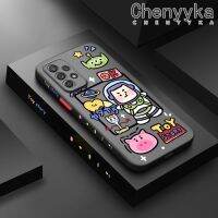 Chenyyka เคสปลอกสำหรับ Samsung กาแลคซี A52s 5G A52 4G A52 5G น้ำหนักเบาการ์ตูนทอยสตอรี่คนต่างด้าวขอบสี่เหลี่ยมฝ้าบางๆเคสซิลิโคนเคสมือถือกันกระแทกแข็งคลุมทั้งหมดป้องกันเลนส์กล้อง