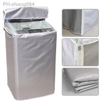 Washer/Dryer Cover for Washing Machine Waterproof Dustproof Sun-Proof Suitable for Most Washers/Dryers (Basic Silver)