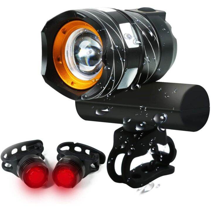 bicycle headlights with super bright led