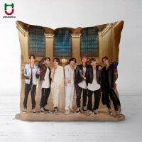 Kpop Cushion Kpop Pillowcase Plush pillowcase DIY 10A Cushion Cover Square Poszewka 40x40CM 45x45CM