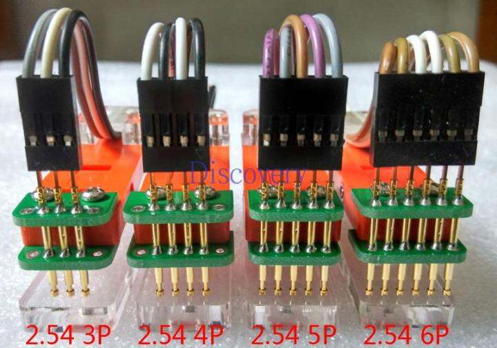 cw-testing-jig-pcb-clamp-fixture-probe-download-program-burn-2-54mm-2-0mm-1-27mm-1-5mm-spacing-double-rowwire-30cm