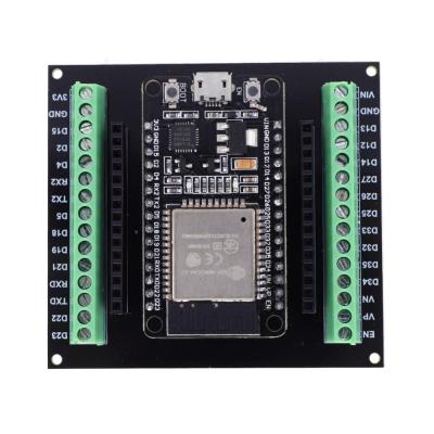 ESP32เบรคเอาท์บอร์ด CP2102 NodeMCU-32S Lua GPIO 1 TO 2,บอร์ดพัฒนา Dual Core CPU GPIO WiFi บลูทูธรองรับโมดูลพลังงานต่ำ