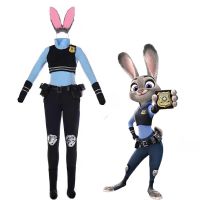 Special for holiday Zootopia cosplay costume for adults and children anime rabbit police officer jud