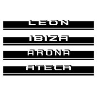 ’；【‘； Doordash Auto Hood Stickers For Seat Leon MK3 MK2 Ibiza 6J 6L Ateca Arona Vinyl Film PVC Decor Decals Auto Engine Cover For Car