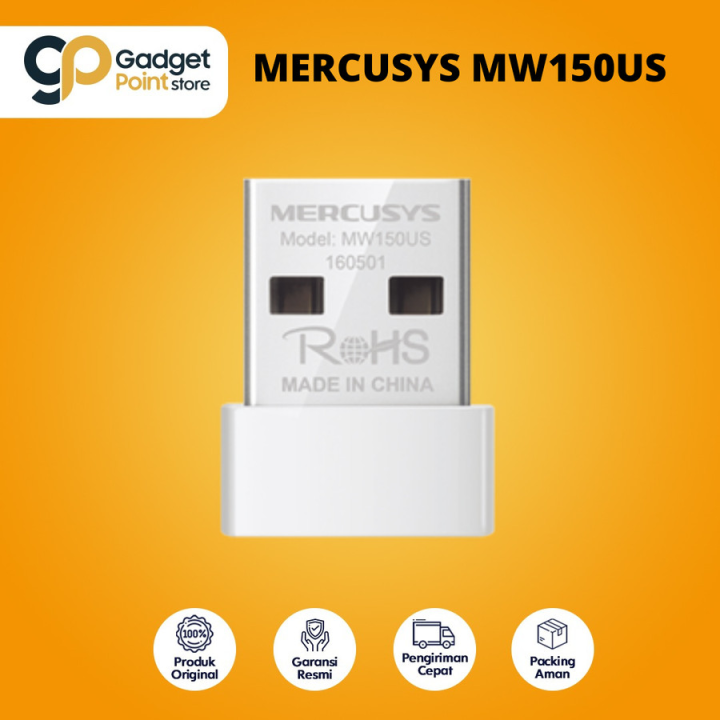 USB Adapter Mercusys MW150US N150 Wireless Nano | Lazada Indonesia