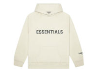 NicefeetTH - FOG - ESSENTIALS 3D Silicon Applique Boxy Hoodie (CREAM)