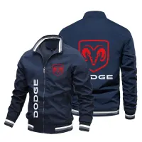 [COD] 2021 spring and autumn foreign trade cross-border new car logo printing mens stand-up collar zipper jacket casual sports baseball uniform