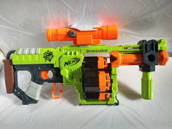 Nerf Doominator Zombie Strike with Bonus Scope Blaster Toy Gun | Lazada PH