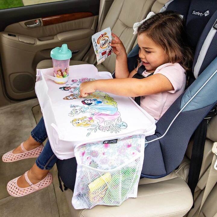 นำเข้า-กระเป๋าถาดกิจกรรมแบบพกพา-childress-disney-baby-by-3-in-1-car-seat-lap-tray-for-toddlers-amp-kids-princess-ราคา-1990-บาท