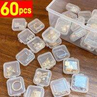 【hot】❏♗❈  Storage Transparent Plastic Earrings Jewelry Small Organizer