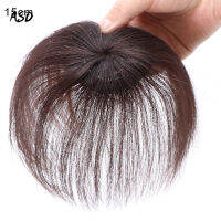 คลิปบนผมTopperตรงฝาครอบส่วนขยายสีขาวSparse Hair Hairpiece