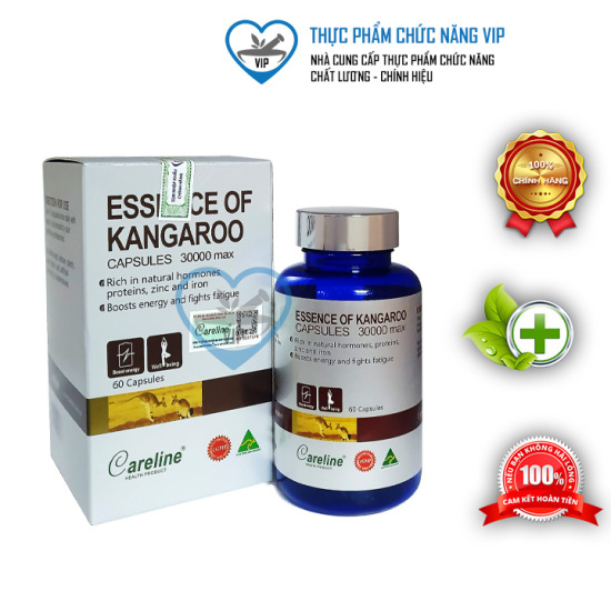 Viên uống tăng cường sinh lý nam careline essence of kangaroo 30000max - ảnh sản phẩm 1