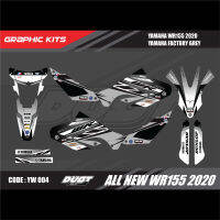 สติ๊กเกอร์วิบาก YAMAHA WR155R 2020 ทั้งคัน Graphic kit สติ๊กเกอร์เคลือบเงา สุดคุ้ม