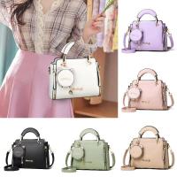 Superior Home Shop PU Ladies Solid Color Large Capacity Crossbody Bag Casual Versatile Handbags