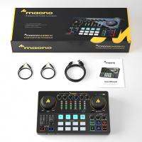 Maono Maonocaster AU-AME2 *ของแท้รับประกัน 1ปี* Podcast Mixer, มิกเซอร์พ็อดแคสท์, 48kHz /16bit, Bluetooth 4.2 ฟรี!! สาย3.5mm TRRS , สาย USB-C