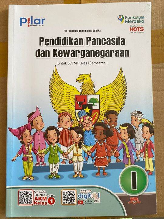 BUKU PENDIDIKAN PANCASILA DAN KEWARGANEGARAAN PPKN KELAS 1 SD/MI PILAR ...