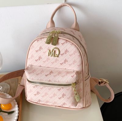 Summer fashion lady bags 2022 new trend fashion small backpack senior printing travel package