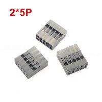 ◊ For dupont connector 10pin Dual row 2x5 pin 2.54mm for dupont plastic shell through hole 100pcs/lot free shipping